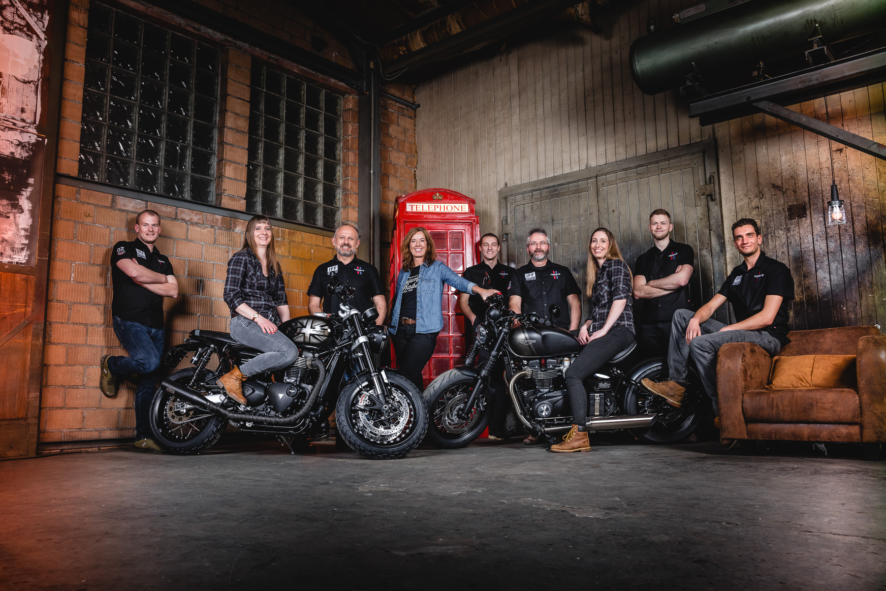 IFF Motorcycles Gettnau Foto von IMAGESTUDIO philipp Koch Teamfoto Business